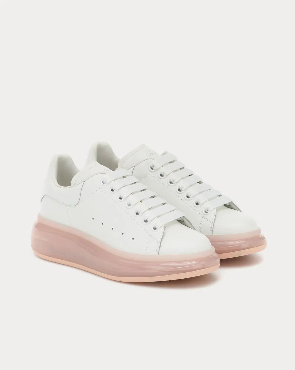 Bubble leather White Low Top Sneakers