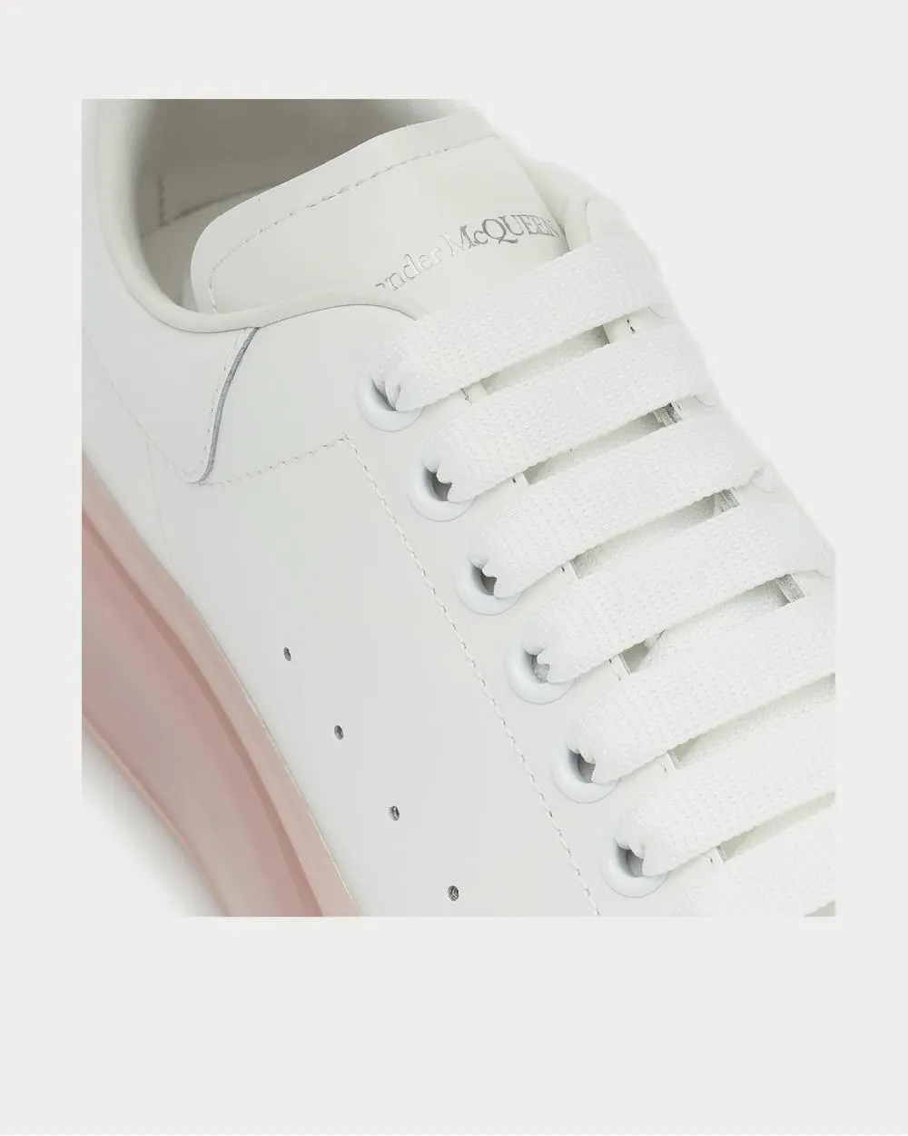 Bubble leather White Low Top Sneakers