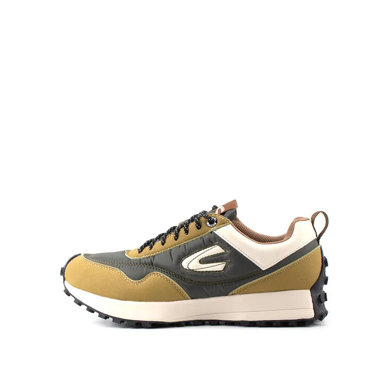 C by camel active Microfiber Sporty Sneakers Men Dark Green NORWICH 822401-WA1SV-75