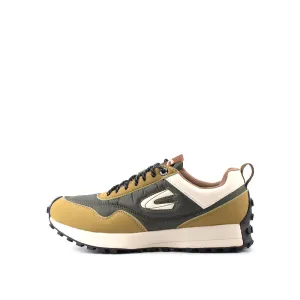 C by camel active Microfiber Sporty Sneakers Men Dark Green NORWICH 822401-WA1SV-75