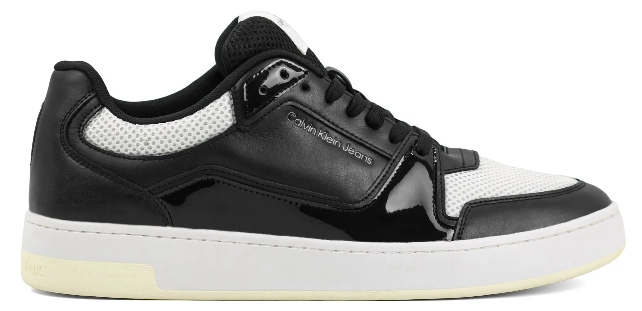 CALVIN KLEIN BASKET CUPSOLE WITH METALLIC