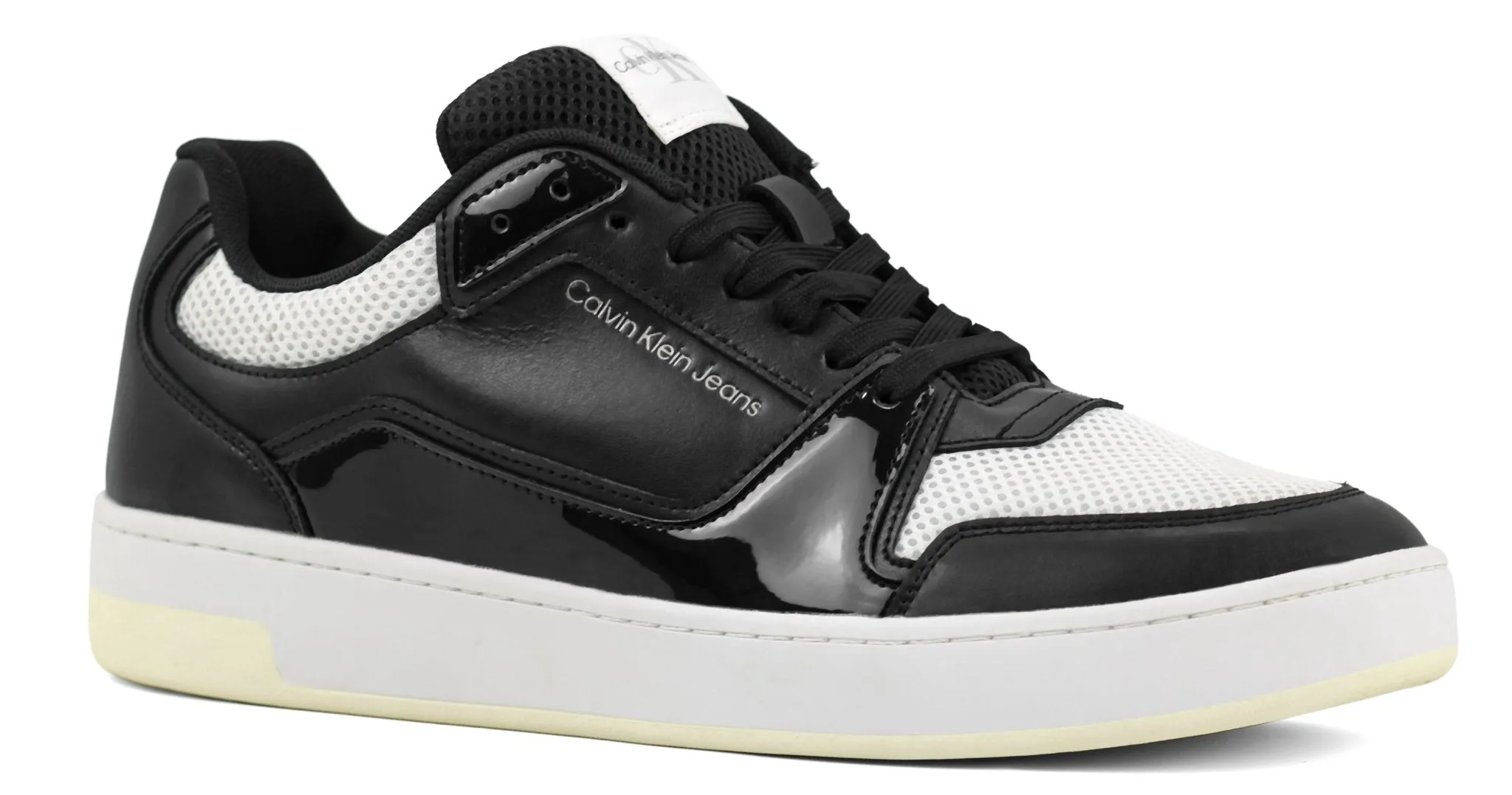 CALVIN KLEIN BASKET CUPSOLE WITH METALLIC
