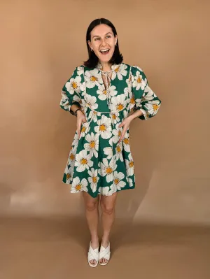 Charmaine 3/4 Sleeve Mini Dress