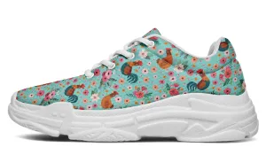 Chicken Flower Chunky Sneakers