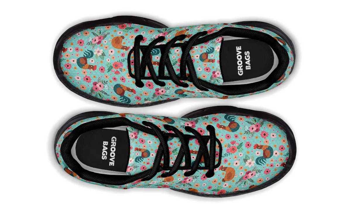 Chicken Flower Chunky Sneakers