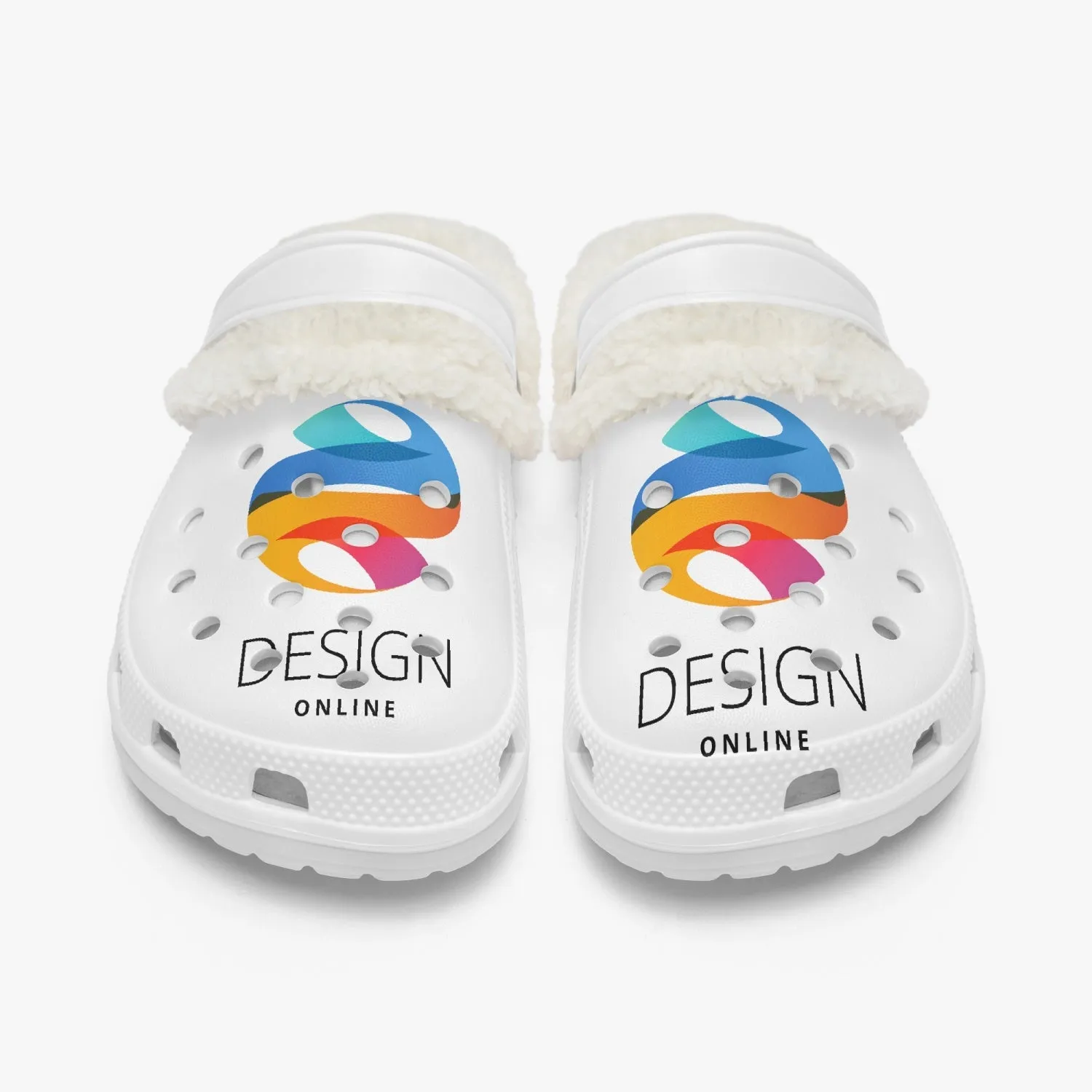 Custom Lined All Over Printed Clogs