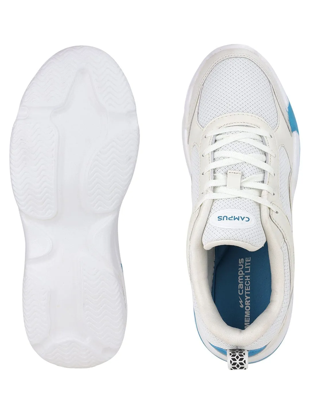 DAZEL Off White Women's Sneakers