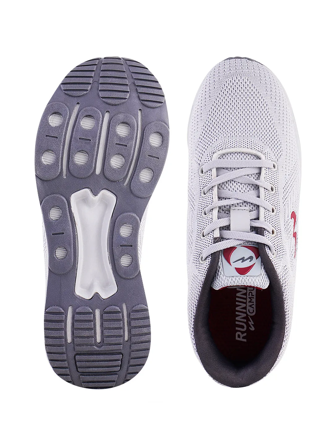 DINO Grey Men's Running Shoes