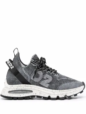 DSQUARED2 Logo Speedster Sneakers Grey