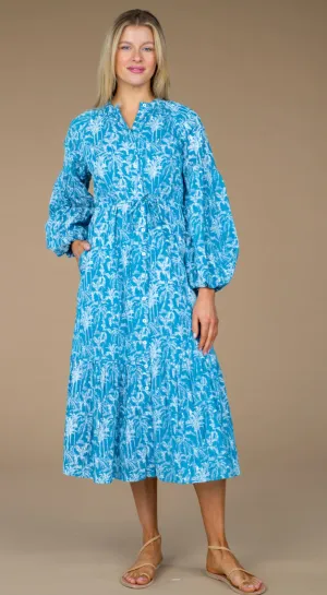 Emory Dress in Jungle Toile by Olivia James