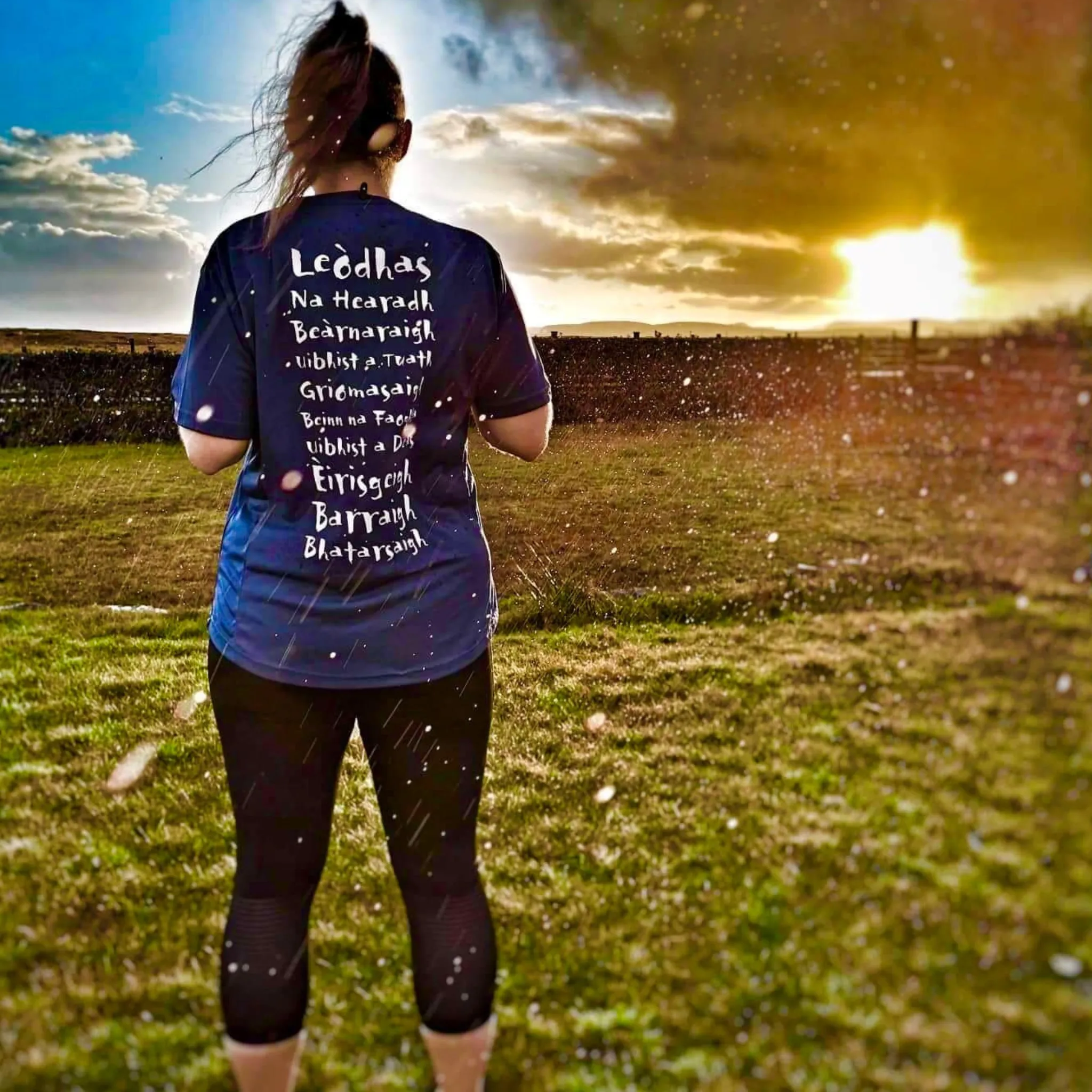 END OF LINE SALE - Hebridean Way Branded Ladies Tech T-shirt - 40% off!