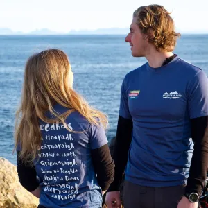 END OF LINE SALE - Hebridean Way Branded Ladies Tech T-shirt - 40% off!
