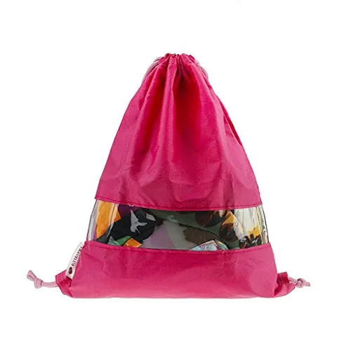 FakeFace Durable Waterproof Nylon Beach Swimming Clothing Shoes Towel Kids Toys Drawstring