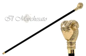 Fantastic golden Aries cane