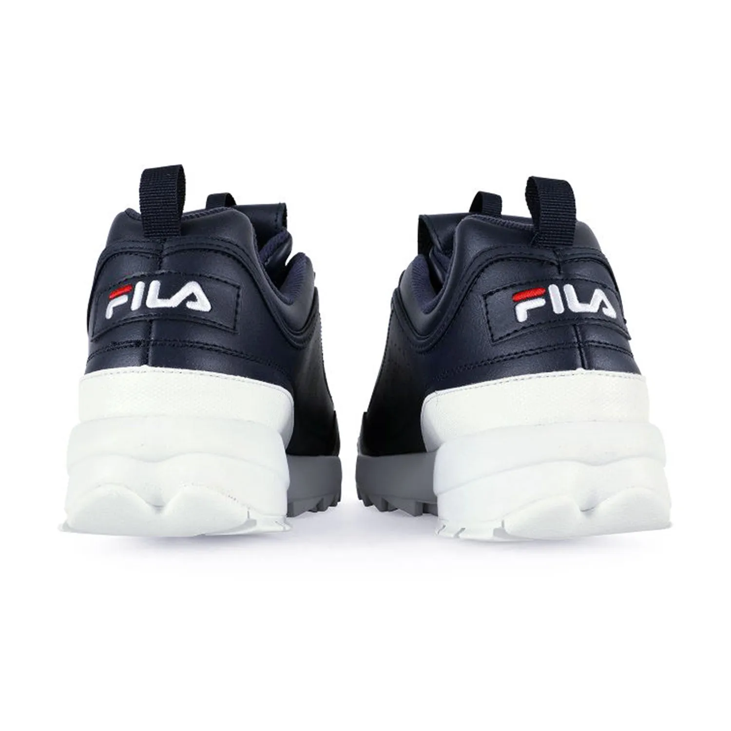 Fila Disruptor 2 Premium Mens Shoes Navy/White/Red