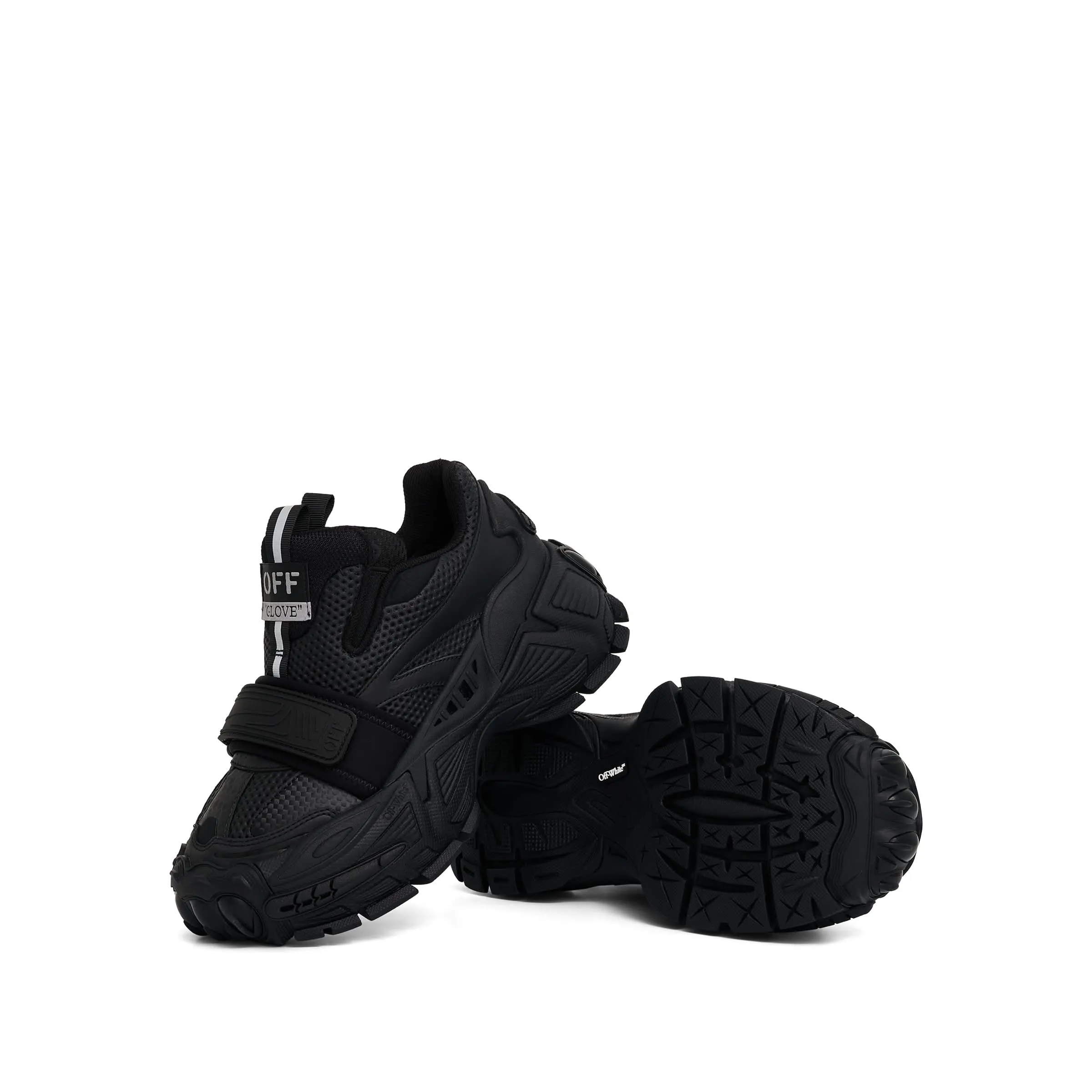 Glove Slip On Sneaker In Colour Black