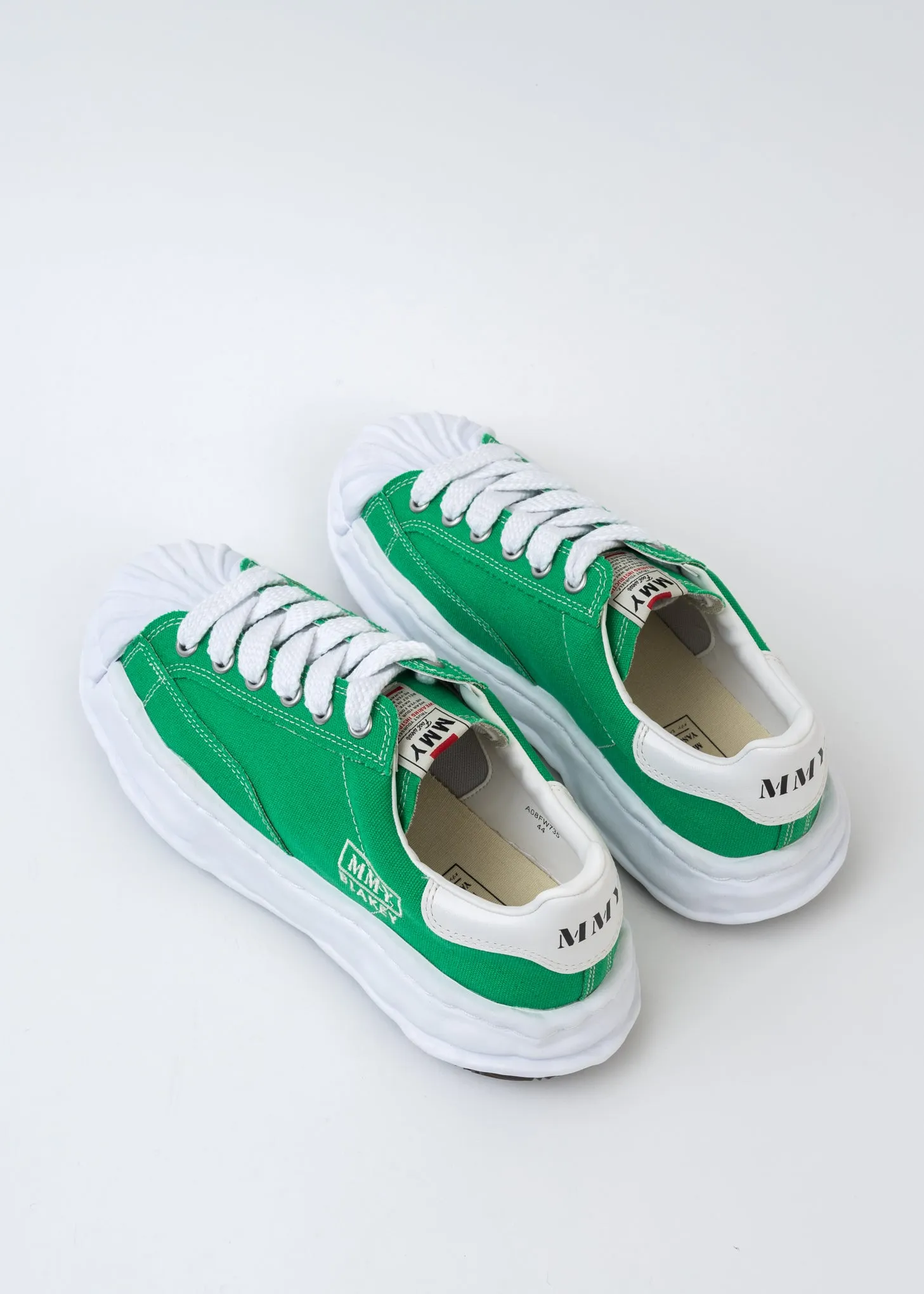 Green OG Sole Canvas Low-Top Sneaker (BLAKEY LOW)