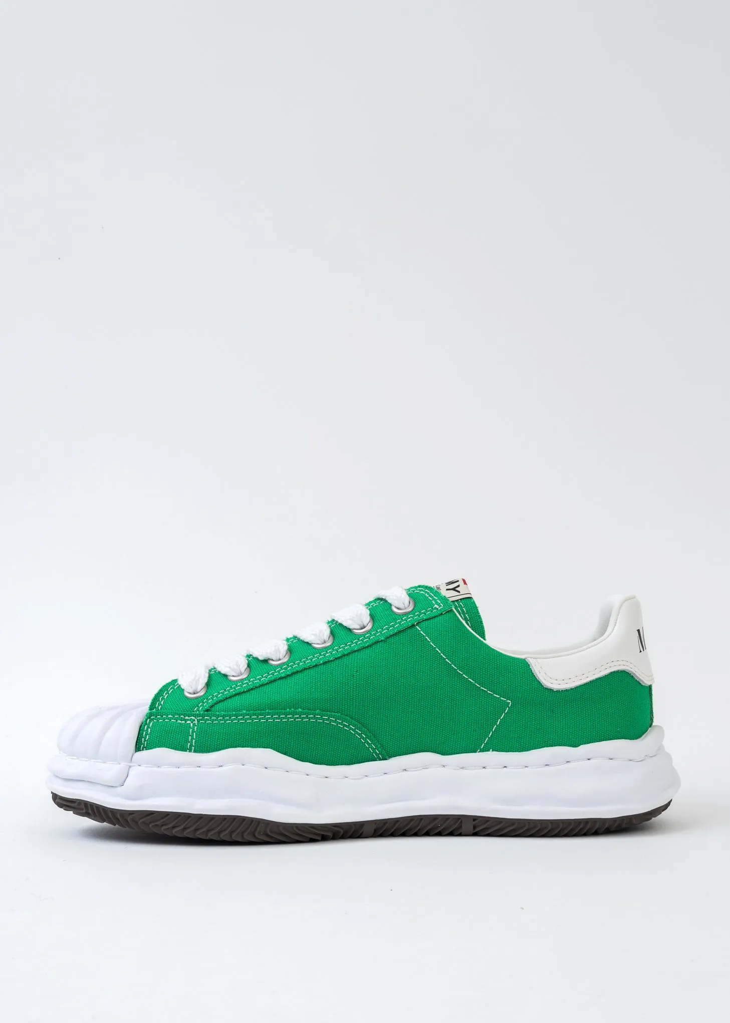 Green OG Sole Canvas Low-Top Sneaker (BLAKEY LOW)