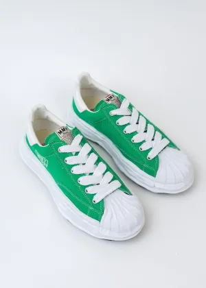 Green OG Sole Canvas Low-Top Sneaker (BLAKEY LOW)