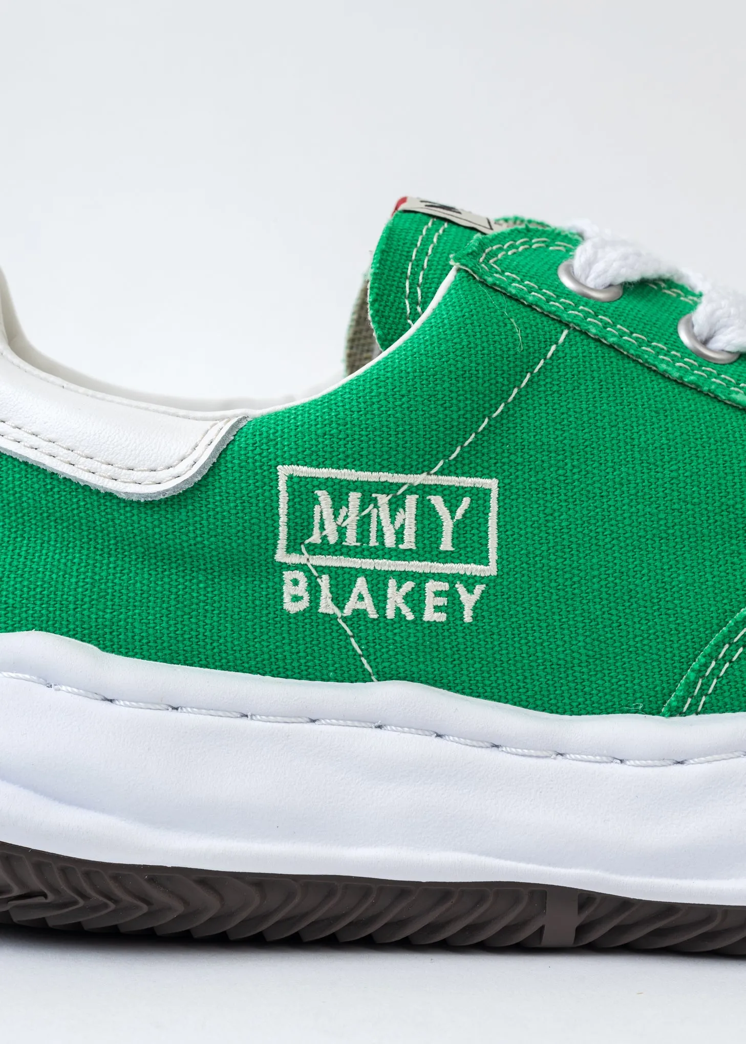 Green OG Sole Canvas Low-Top Sneaker (BLAKEY LOW)