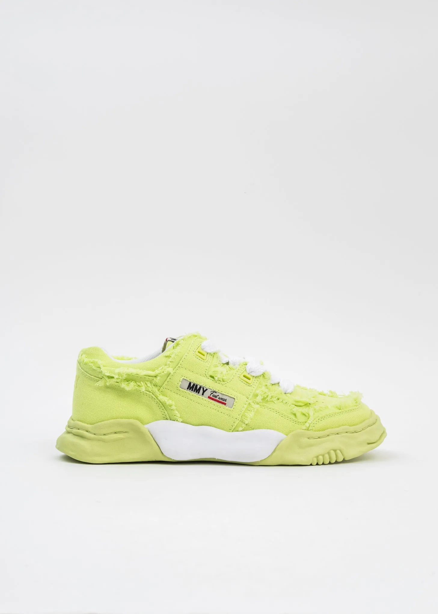 Green OG Sole Canvas Low-Top Sneaker (PARKER  DAMAGE)