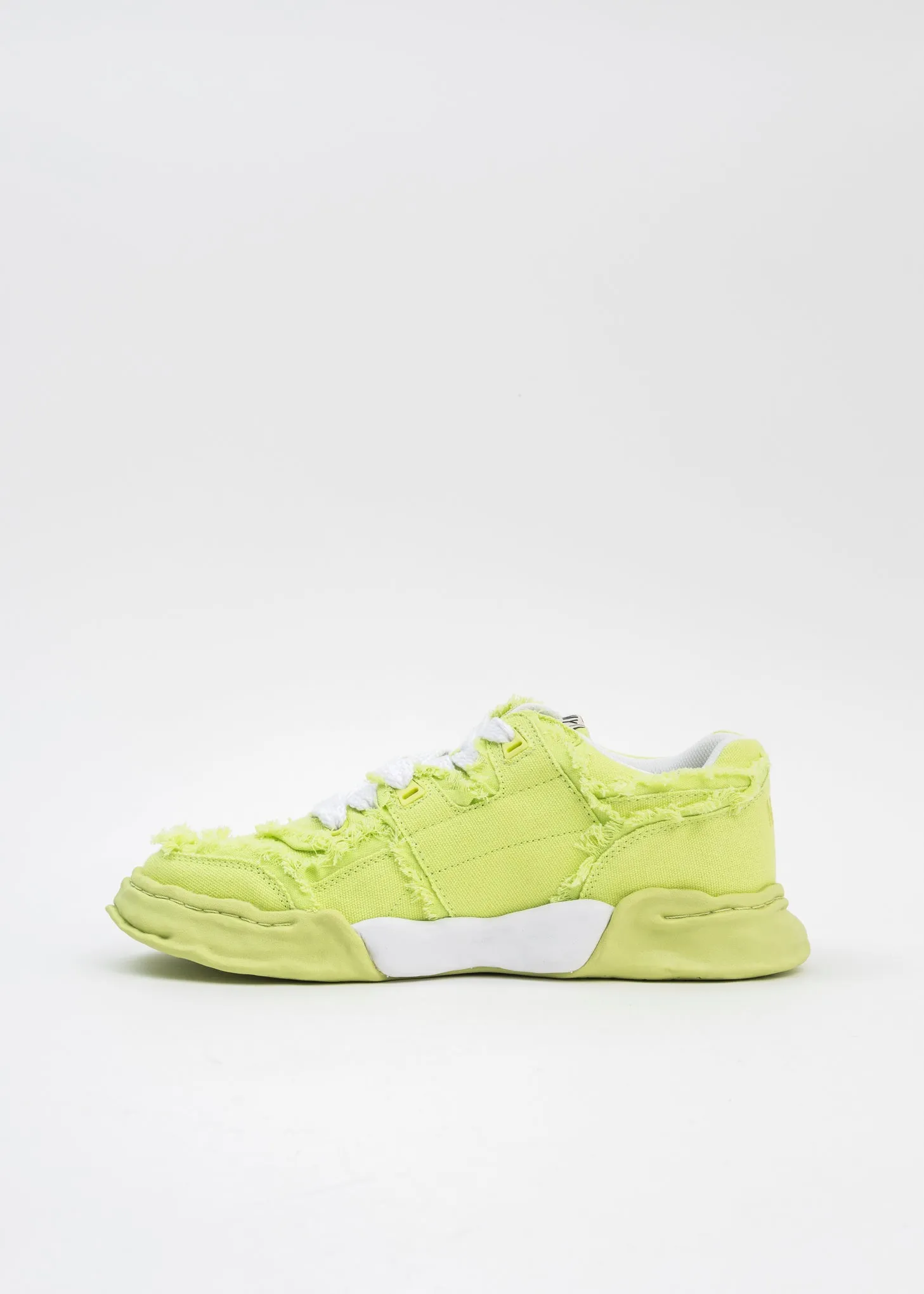 Green OG Sole Canvas Low-Top Sneaker (PARKER  DAMAGE)