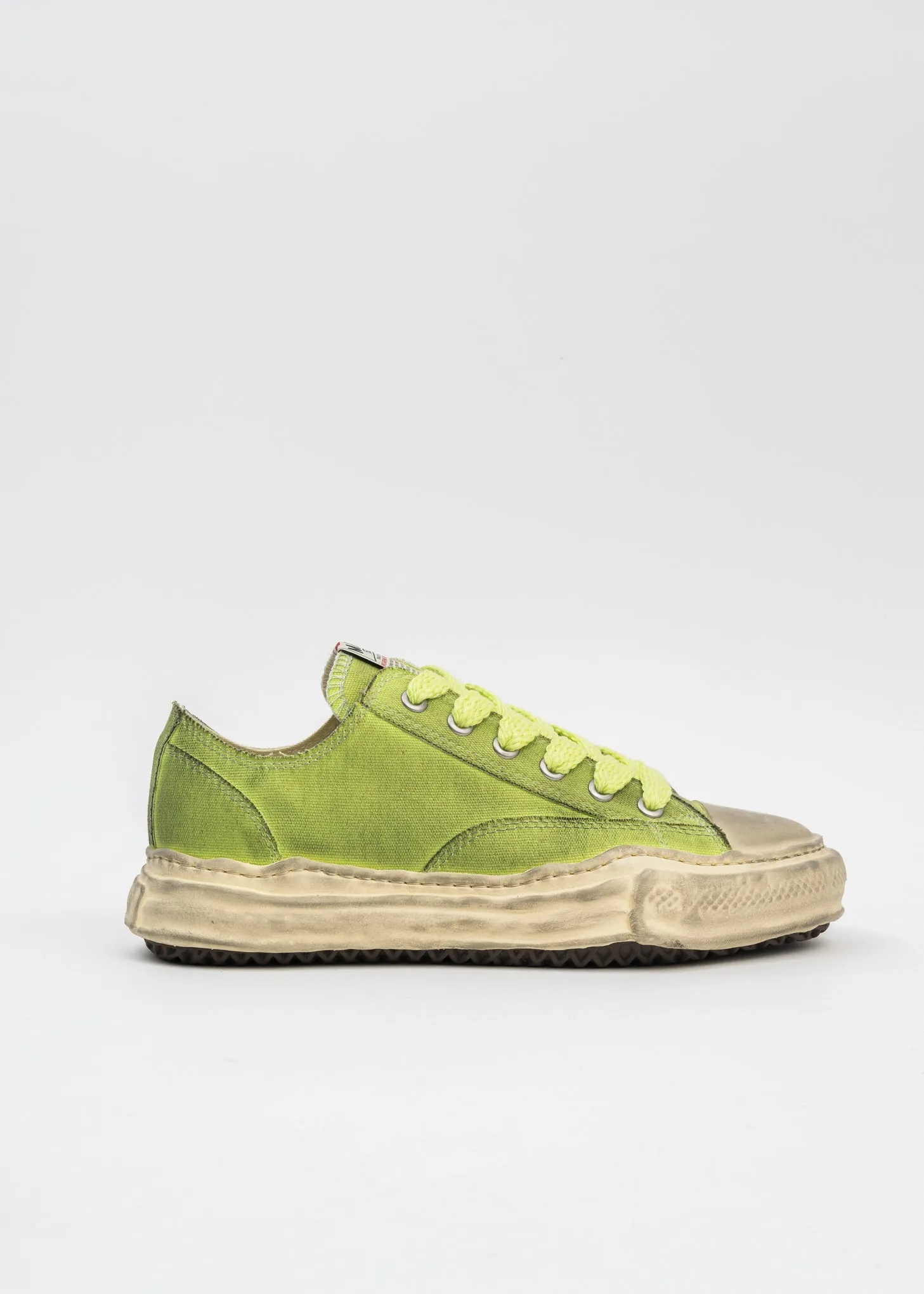 Green OG Sole Canvas Low-Top Sneaker (PETERSON DIRTY)