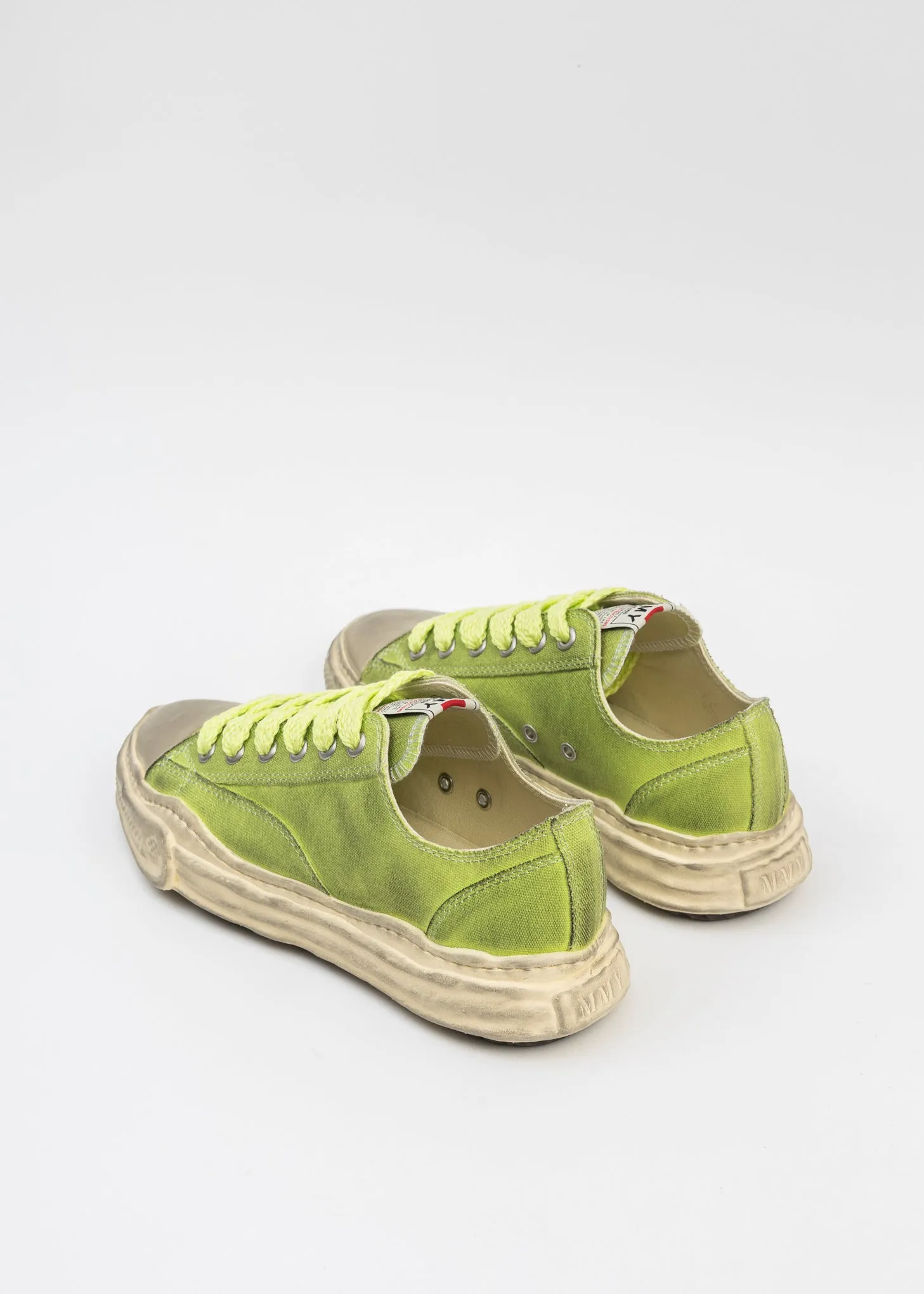 Green OG Sole Canvas Low-Top Sneaker (PETERSON DIRTY)