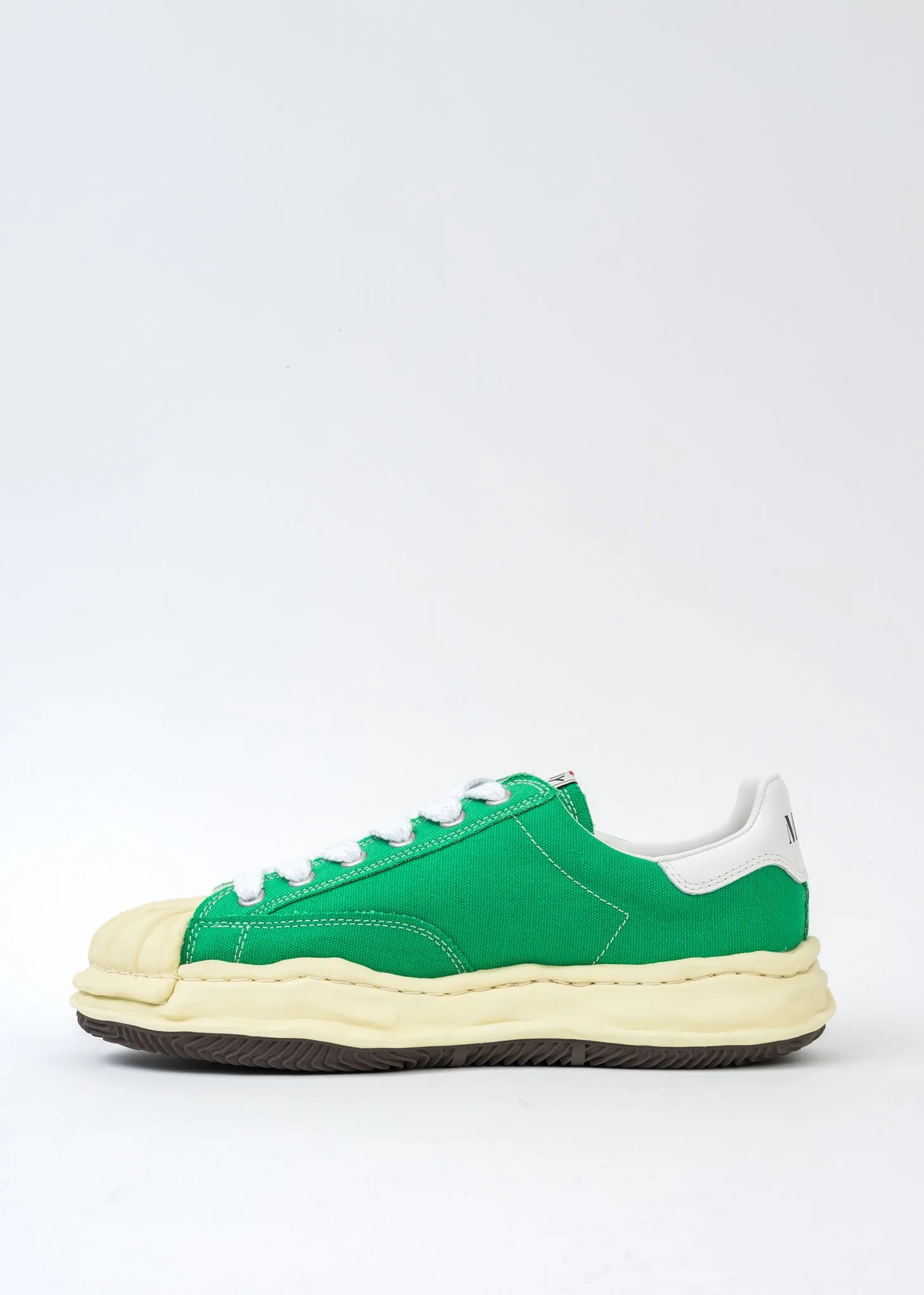 Green OG Sole Vintage Colour Canvas Low-Top Sneaker (BLAKEY LOW)