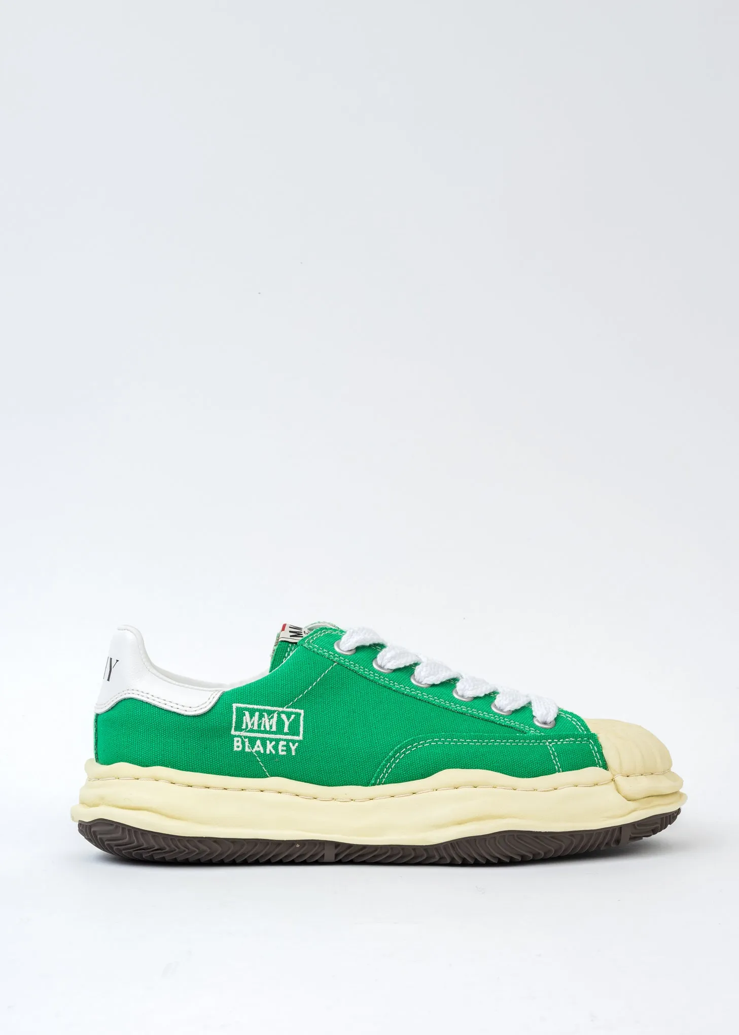 Green OG Sole Vintage Colour Canvas Low-Top Sneaker (BLAKEY LOW)