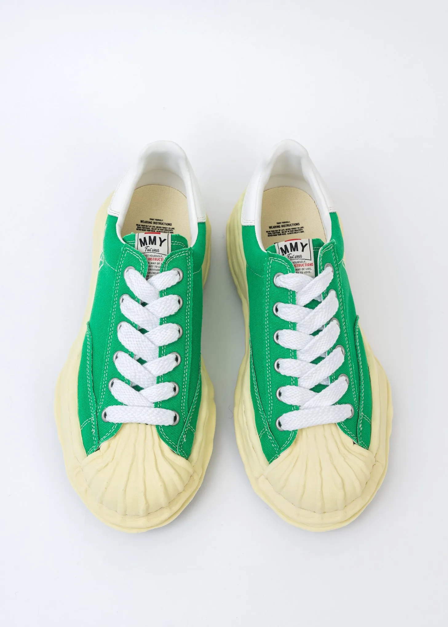 Green OG Sole Vintage Colour Canvas Low-Top Sneaker (BLAKEY LOW)