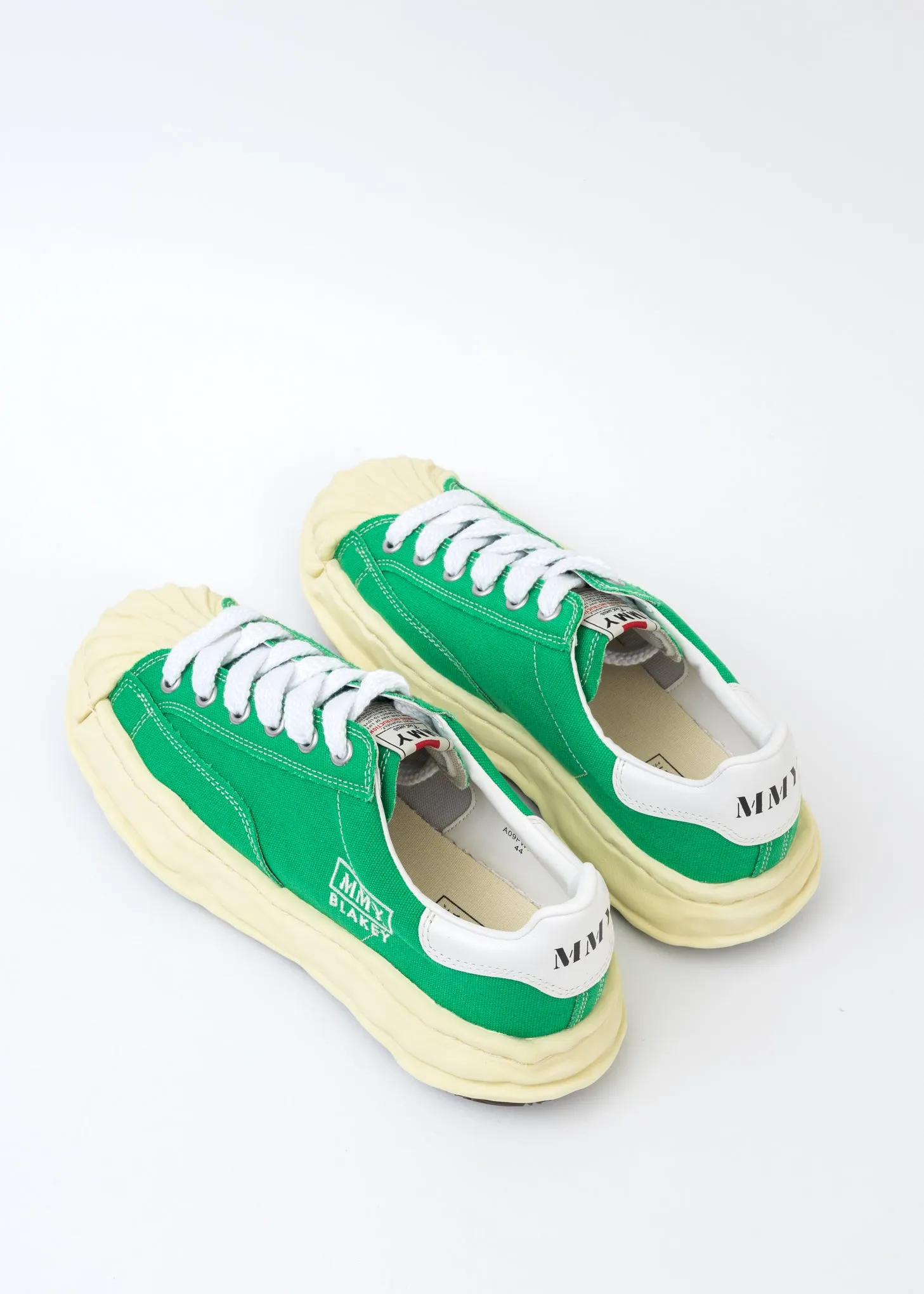 Green OG Sole Vintage Colour Canvas Low-Top Sneaker (BLAKEY LOW)