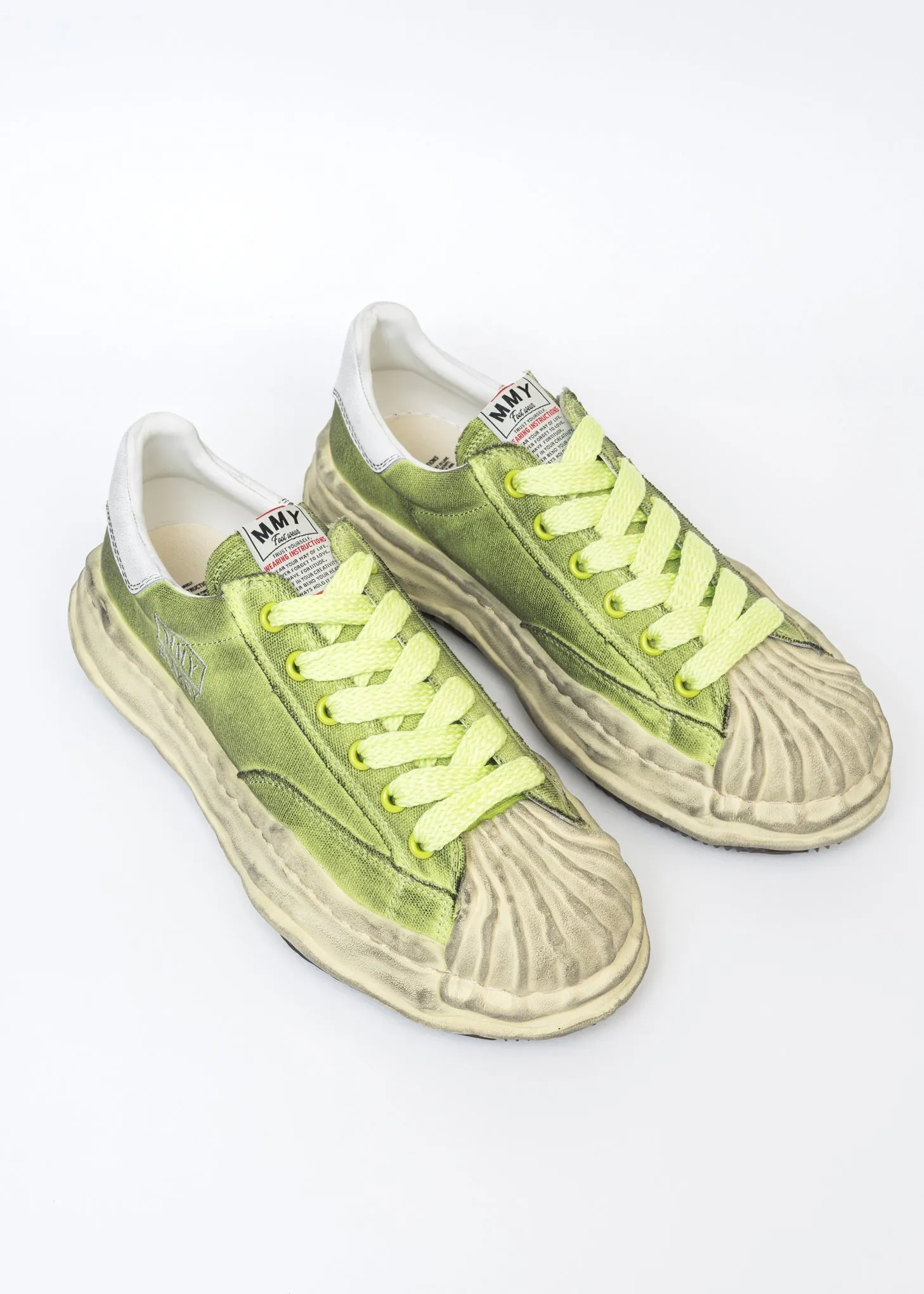 Green Original Sole Canvas Low-Top Sneaker (BLAKEY DIRTY)