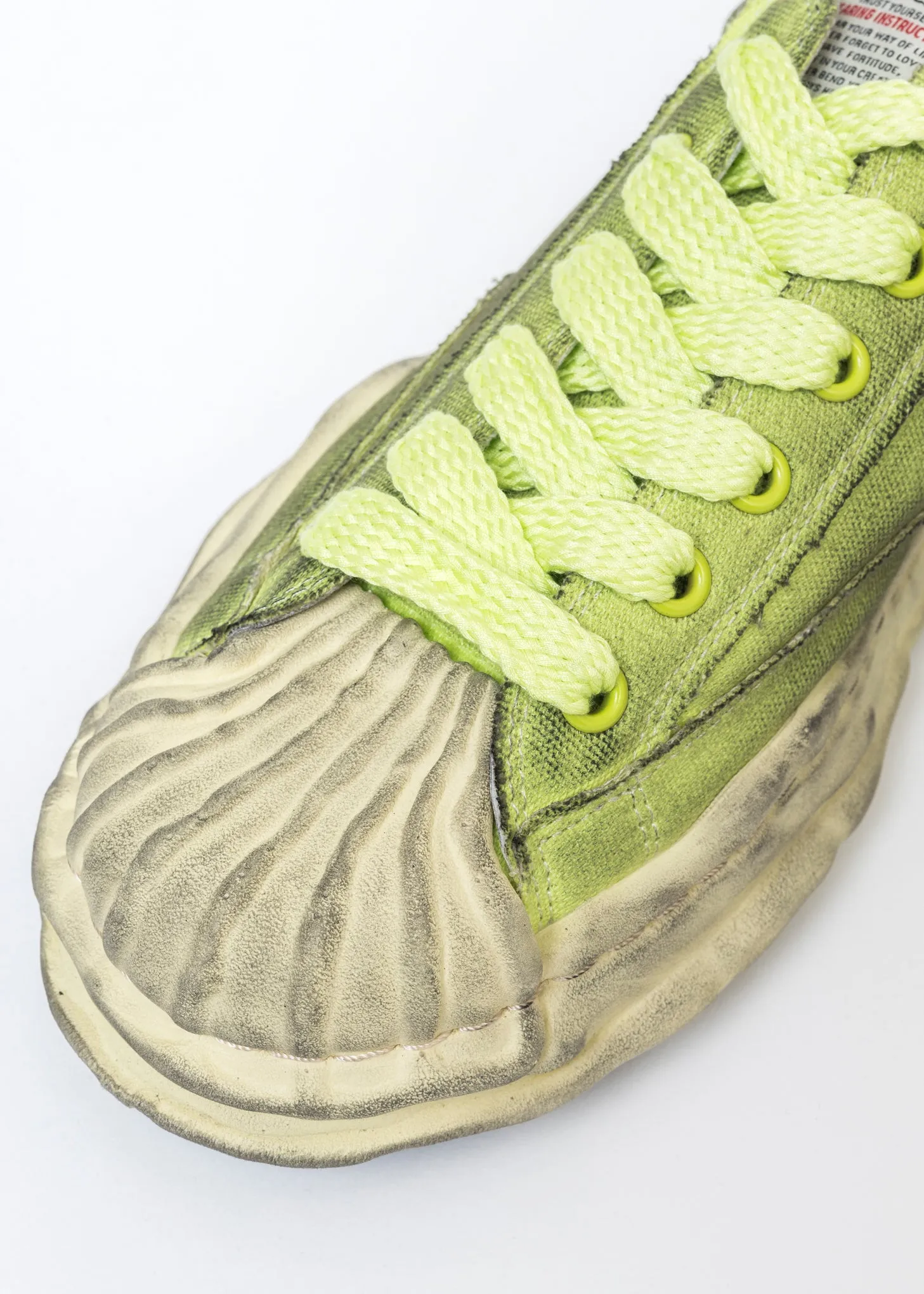 Green Original Sole Canvas Low-Top Sneaker (BLAKEY DIRTY)