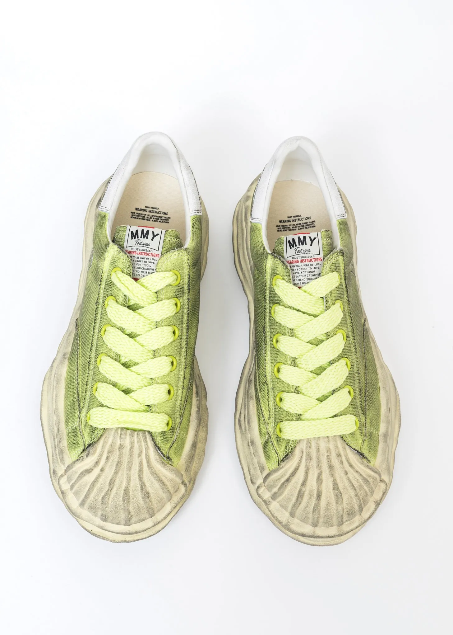 Green Original Sole Canvas Low-Top Sneaker (BLAKEY DIRTY)