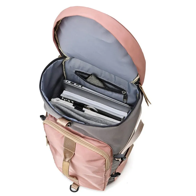 Gym Fitness Sports Backpack With Shoe Pocket
