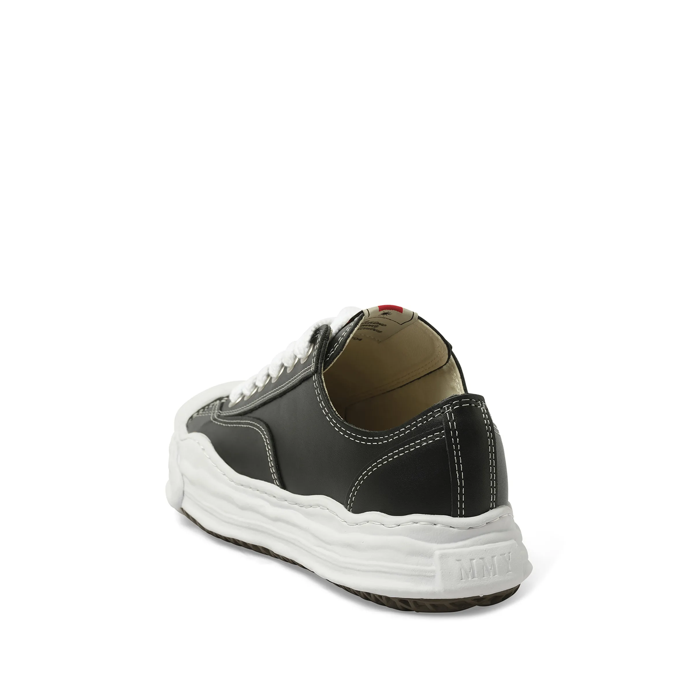 Hank OG Leather Sneaker in Black