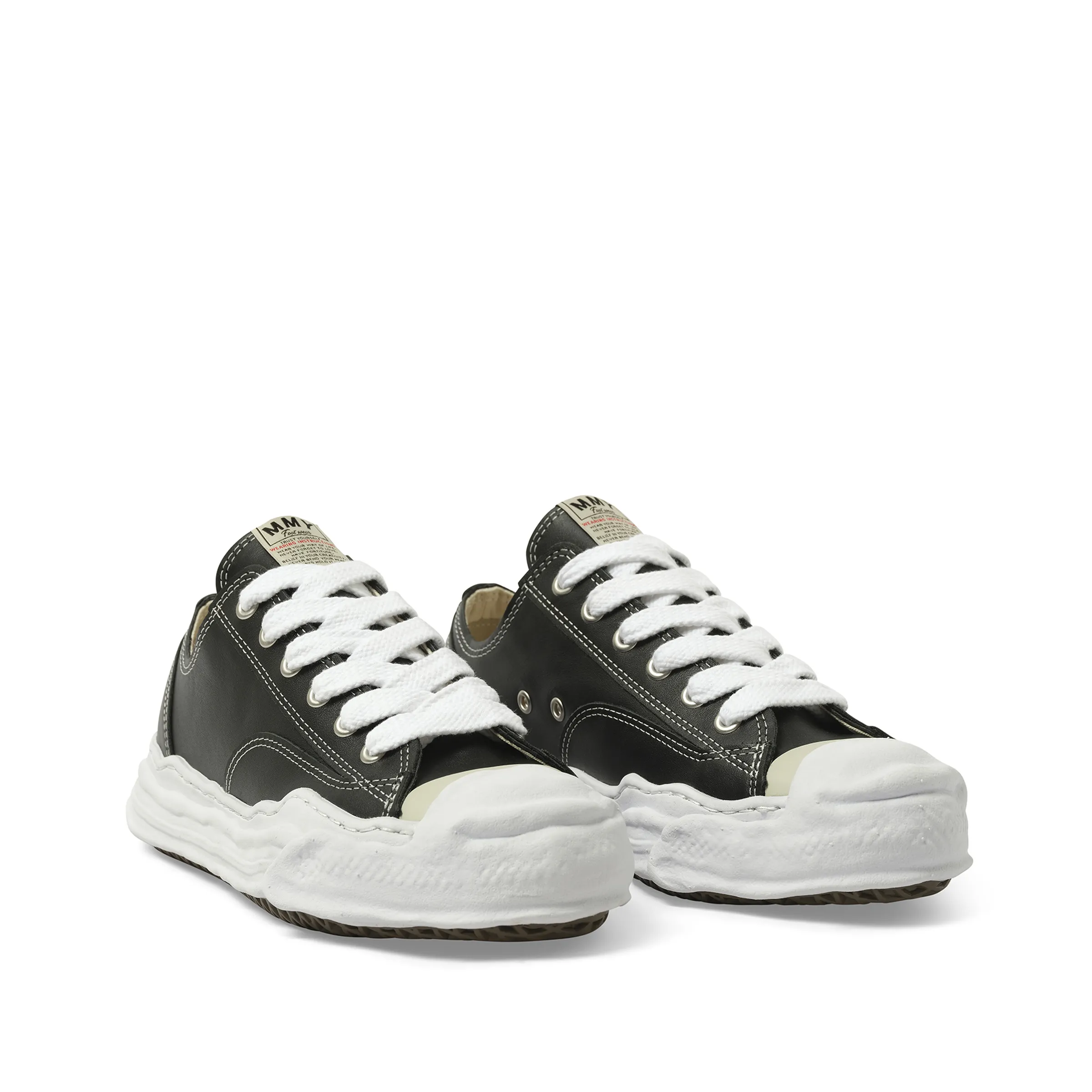 Hank OG Leather Sneaker in Black