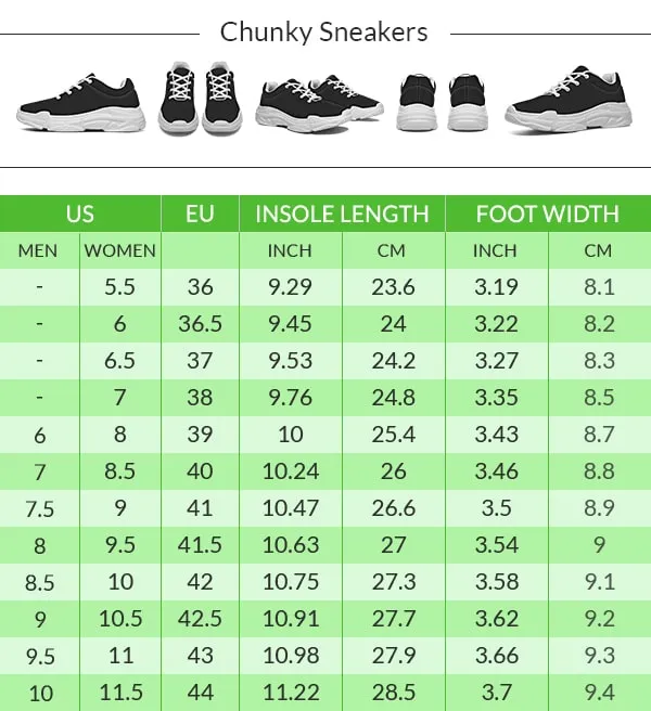Java Script Chunky Sneakers