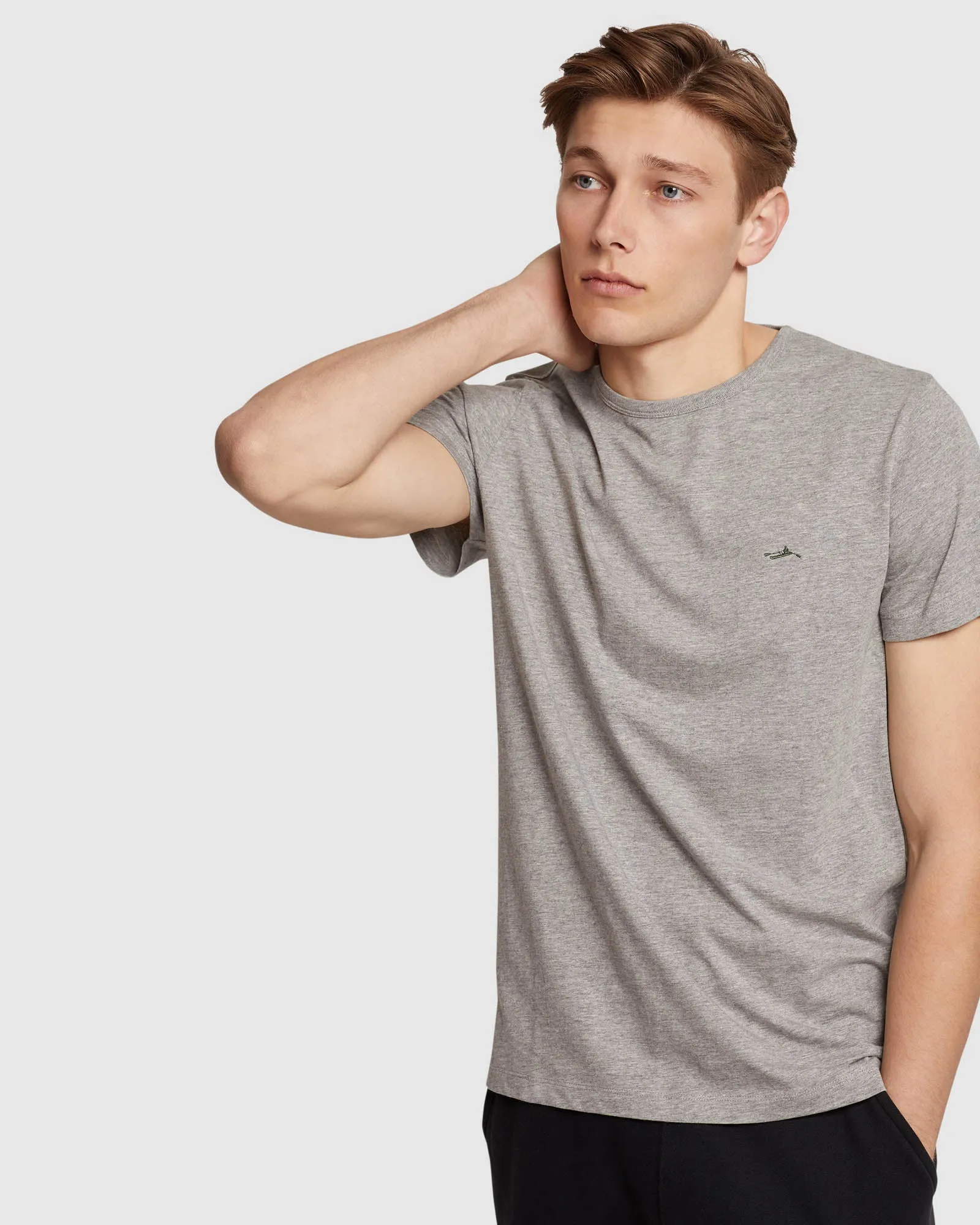 Jed Organic Cotton Crew Neck T-Shirt