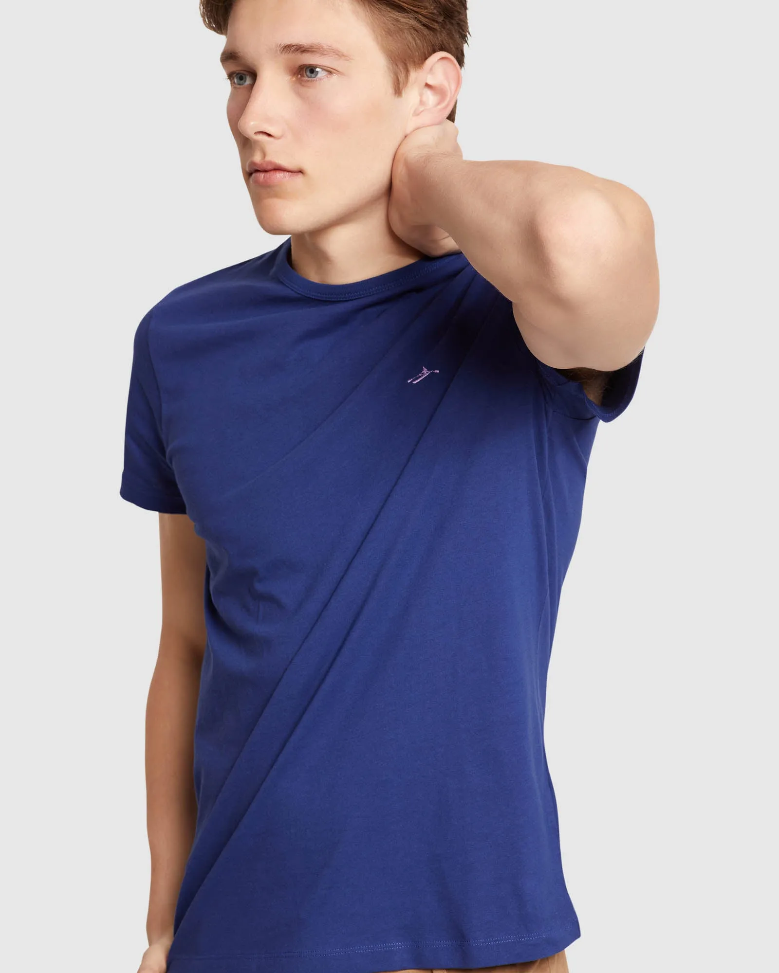 Jed Organic Cotton Crew Neck T-Shirt