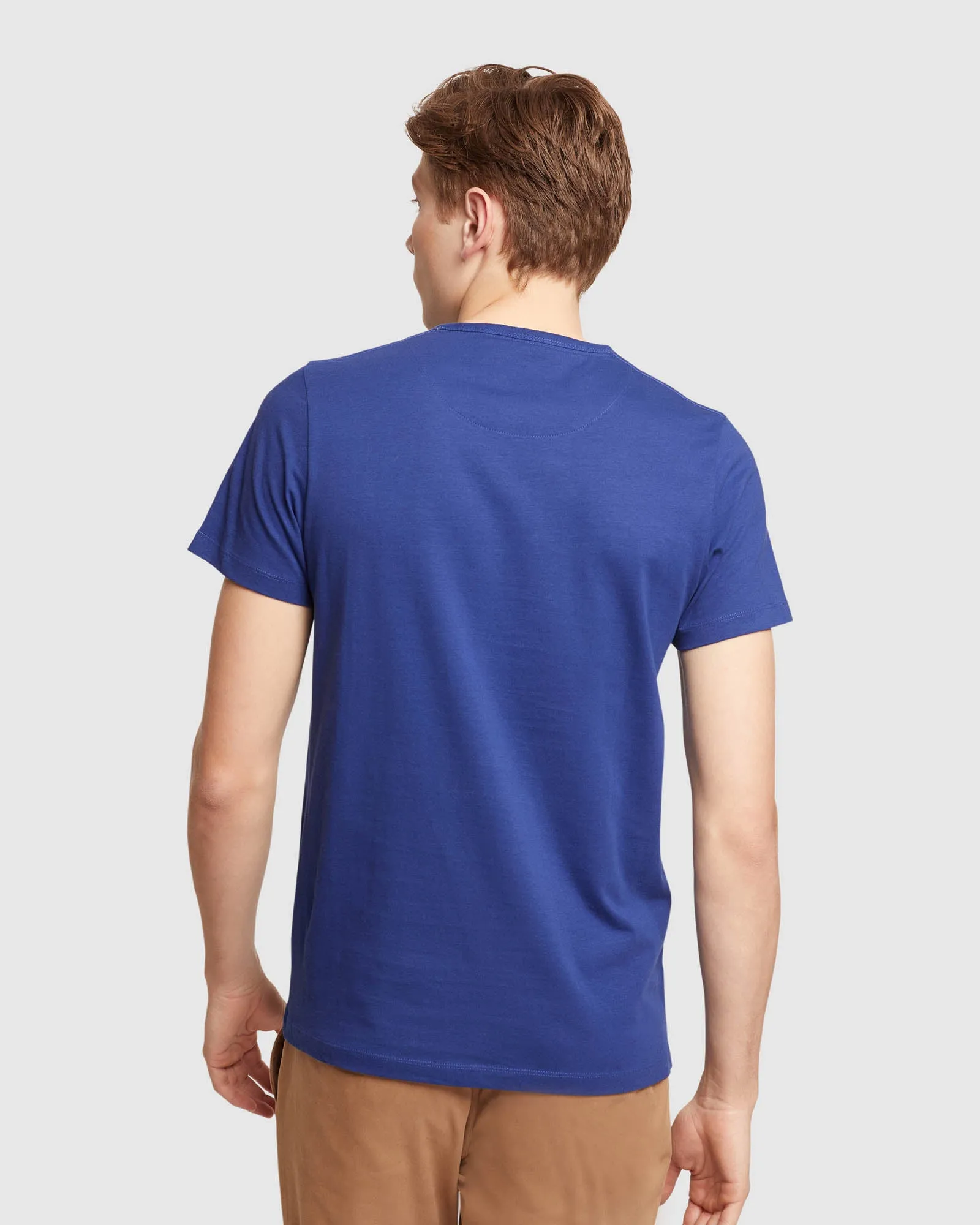 Jed Organic Cotton Crew Neck T-Shirt