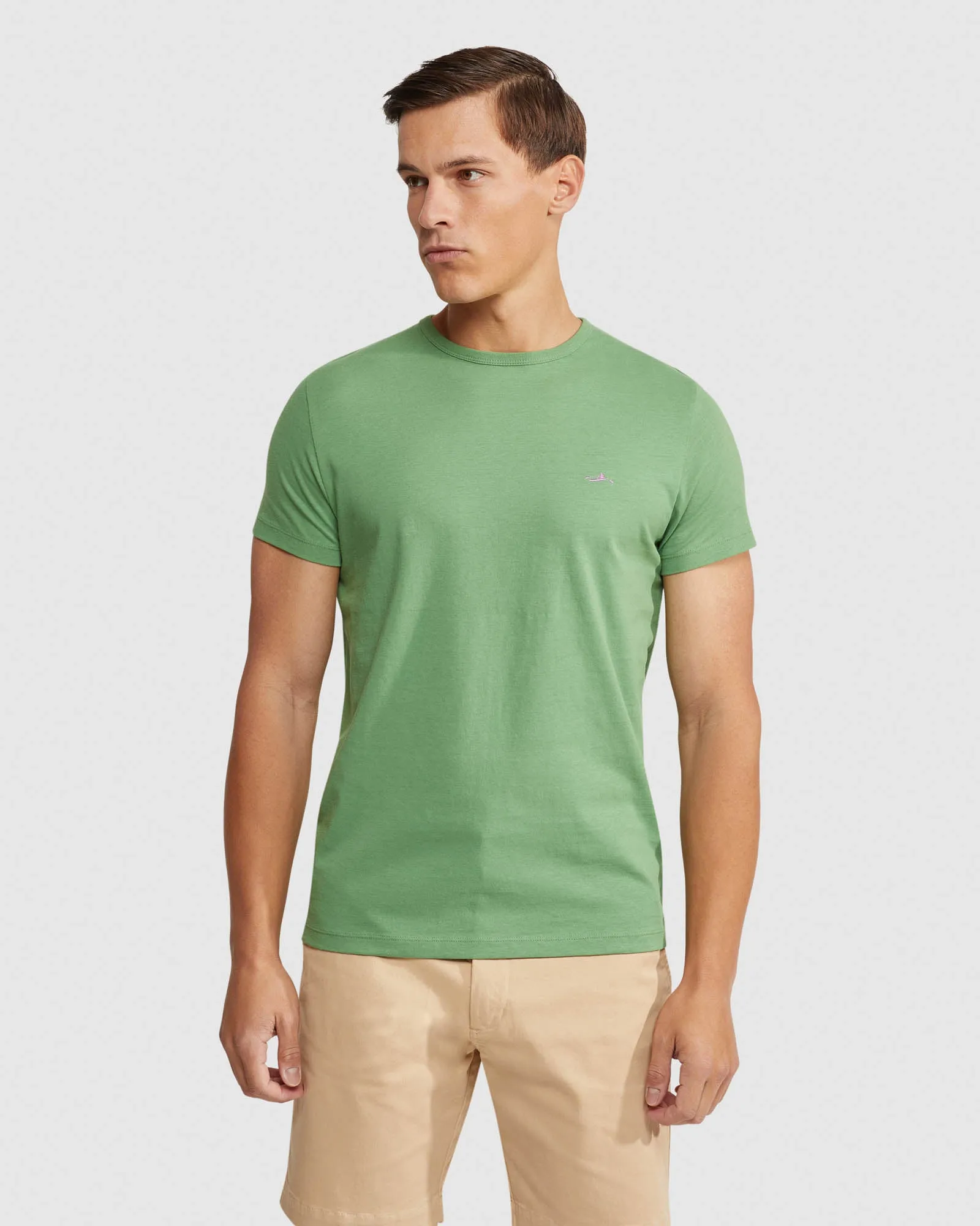 Jed Organic Cotton Crew Neck T-Shirt