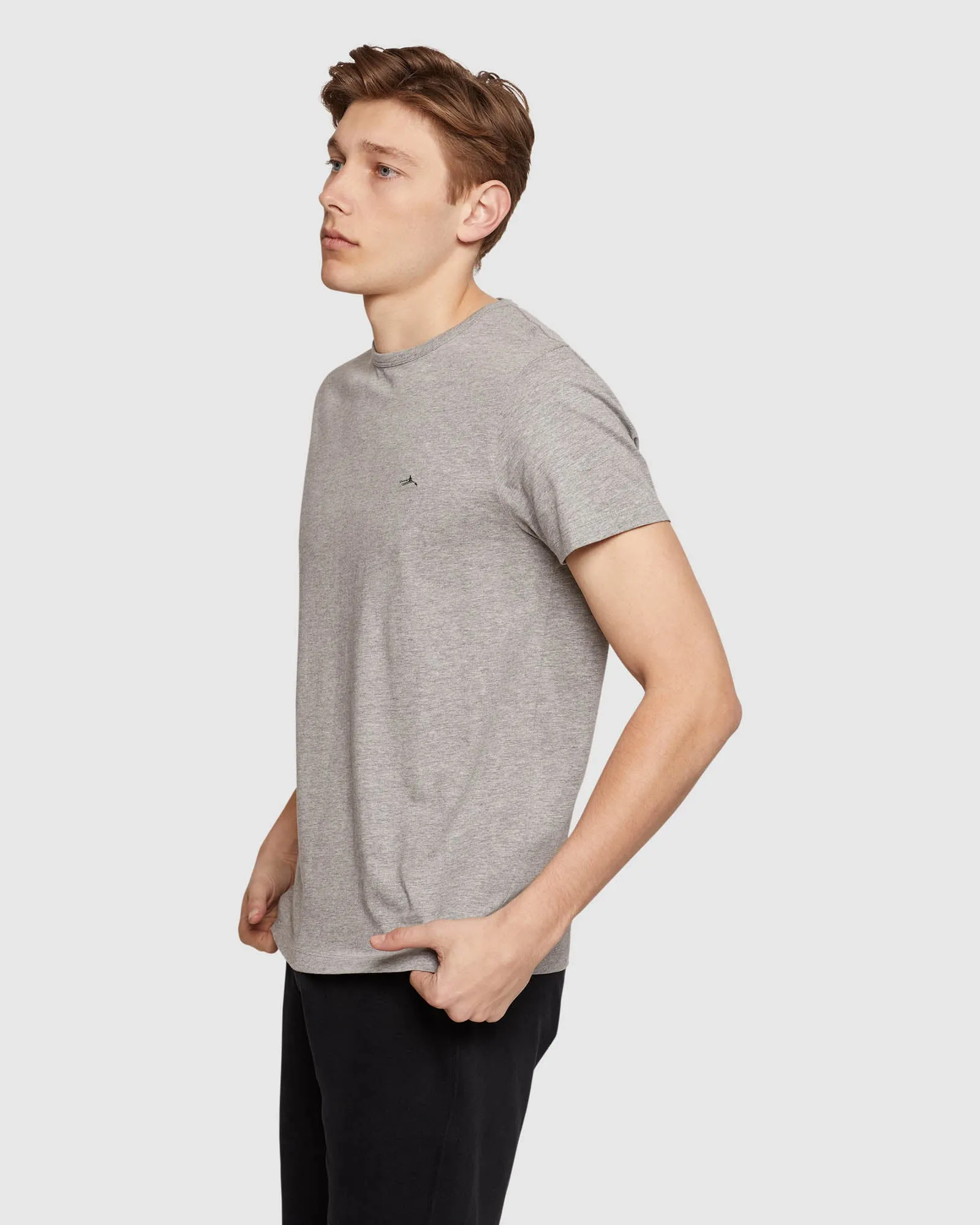 Jed Organic Cotton Crew Neck T-Shirt