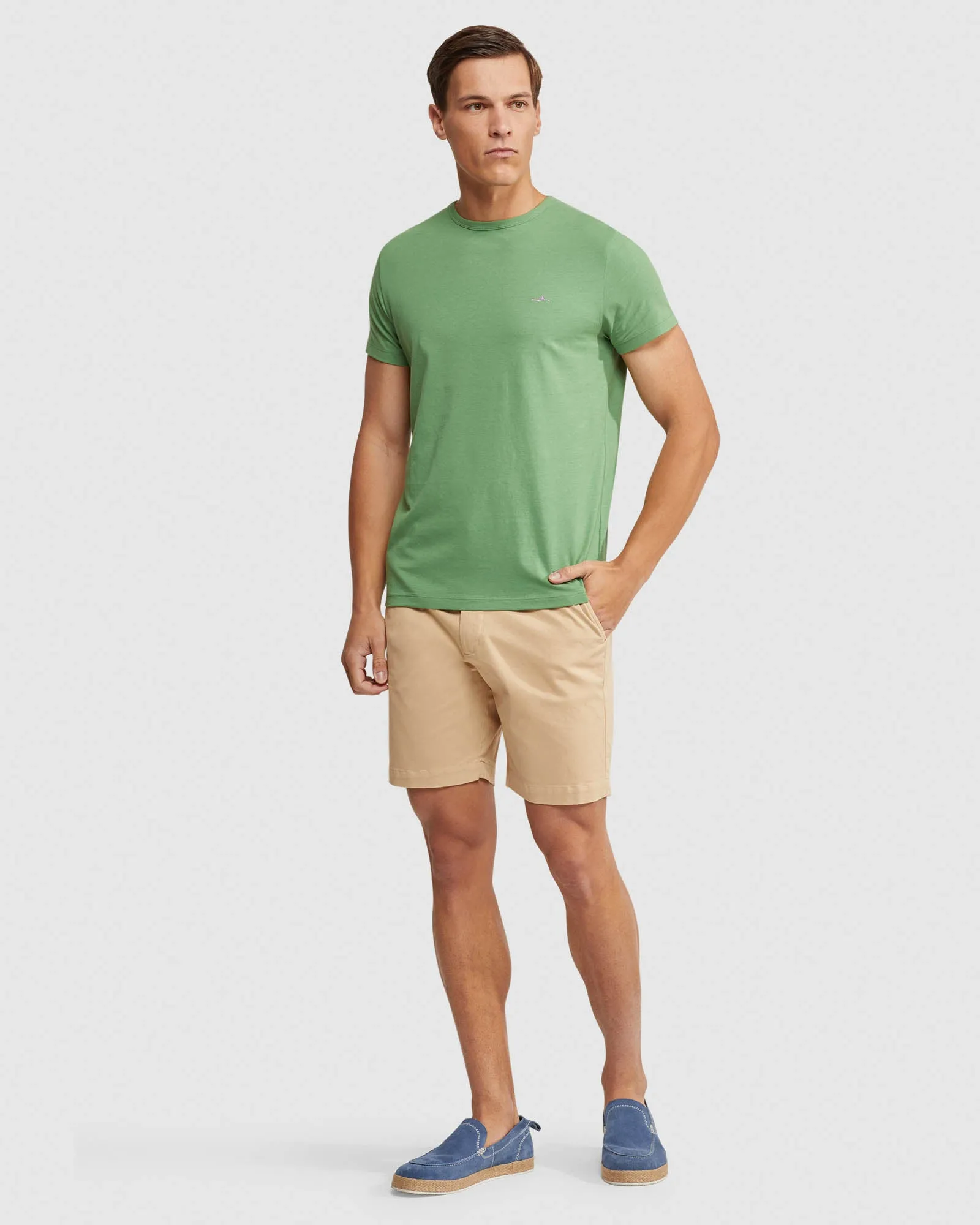Jed Organic Cotton Crew Neck T-Shirt