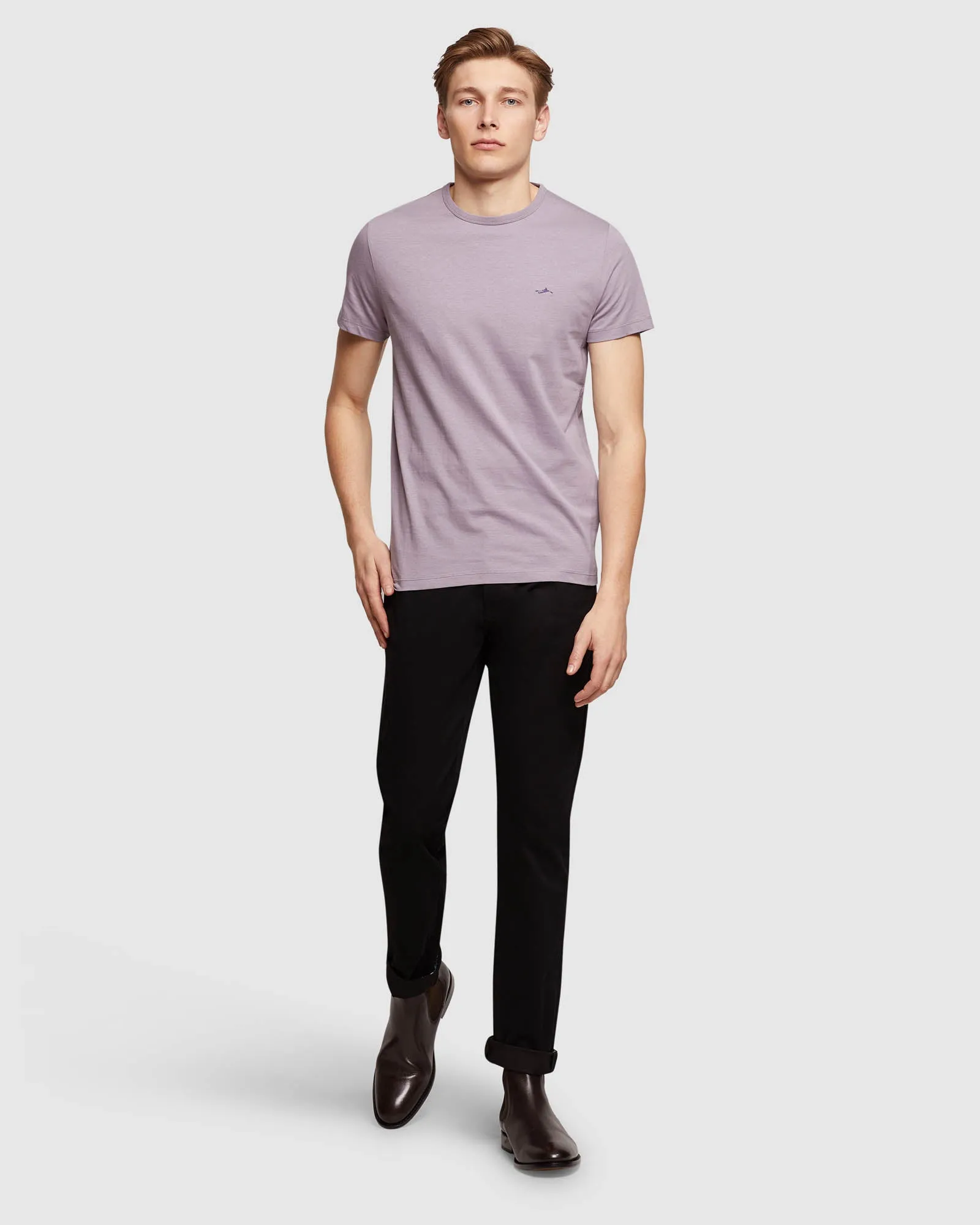Jed Organic Cotton Crew Neck T-Shirt