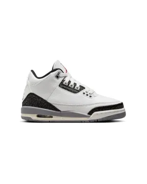 Jordan 3 Retro Release ( GS ) - "Cement Grey"