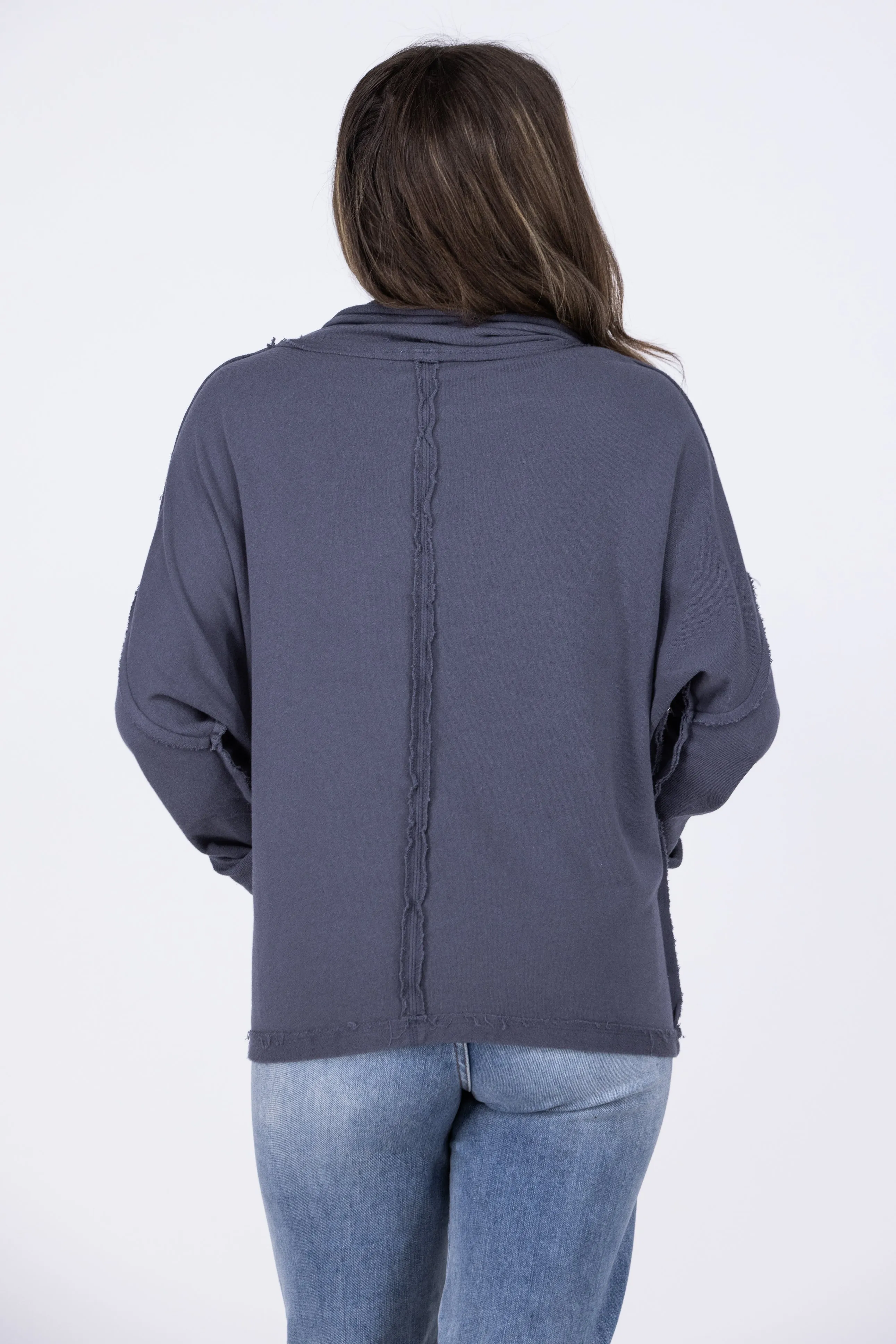 Just Go With It Long Sleeve Pullover * Final Sale*