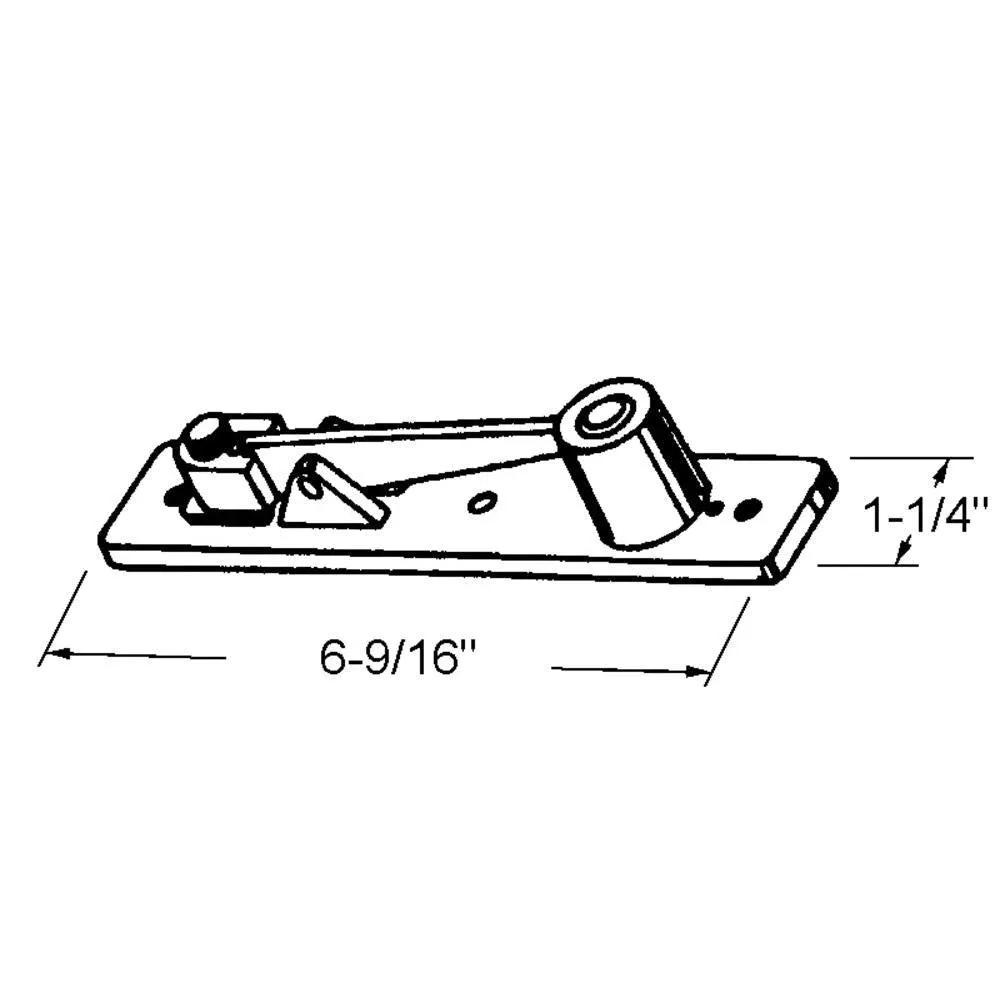 Kawneer Style Walking Beam Pivot - Bronze