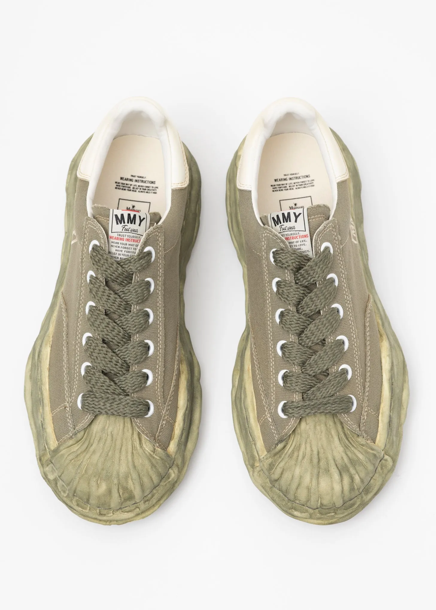 Khaki OG Canvas Low-Top Sneaker (BLAKEY LOW)